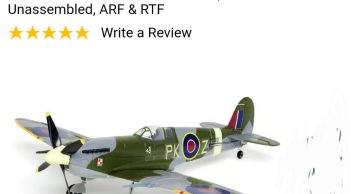 PARKZONE SPITFIRE MK IX REPLACEMENT AIRFRAME PKZ5770 - DISCONTINUED
